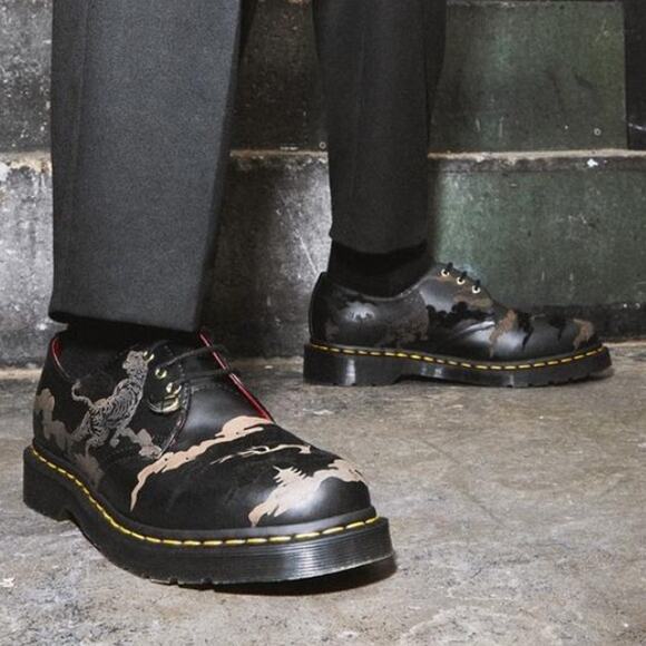 Dr. Martens 1461 YOTT Year of the Tiger Leather Oxford Lace-up Shoes NEW - Picture 2 of 15